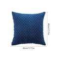 thumbnail image 3 of Fasiaou 1 Counts Short Chain Corduroy Throw Pillow Cover Soft Velvet Textured Boho Design with Hidden Zipper 45x45cm Decorative Cushion Case for Sofa Bedroom Living Room Home Decor, 3 of 6