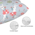 thumbnail image 3 of Balery Bunny cartoon with easter Funda de Cojín Estampada, Regalos para Mujeres, Regalos de Amor para Ella, Regalos para Novia o Esposa, Funda de Almohada-14"x20", 3 of 6