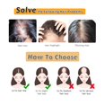 thumbnail image 5 of Lotfon Real Human Hair Toppers for Women with Thinning Hair Hair Loss Cover Gray Hair (Near Black), 5 of 8
