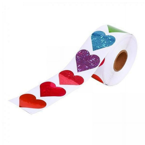 Pegatinas de corazones de colores Strade Fareast Limited 700 piezas etiquetas decorativas para bodas