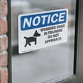 thumbnail image 4 of (2 Pack) Working Dogs In Training Do Sign, 4 of 7