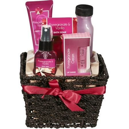 Walmart Pomegranate & Vanilla 5 Piece Ba
