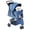 Blue, variant on CONCETTA 3 Wheels Pet Stroller, Cats and Dog Strollers with Storage Basket and Cup Holder,Pink