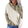 thumbnail image 4 of Sudadera Para Mujer Moda Sudaderas Con Capucha Sudaderas Manga Larga Otoño Camiseta Estampado Bolsillos Blusa Tops Odeerbi  ODB184645, 4 of 7