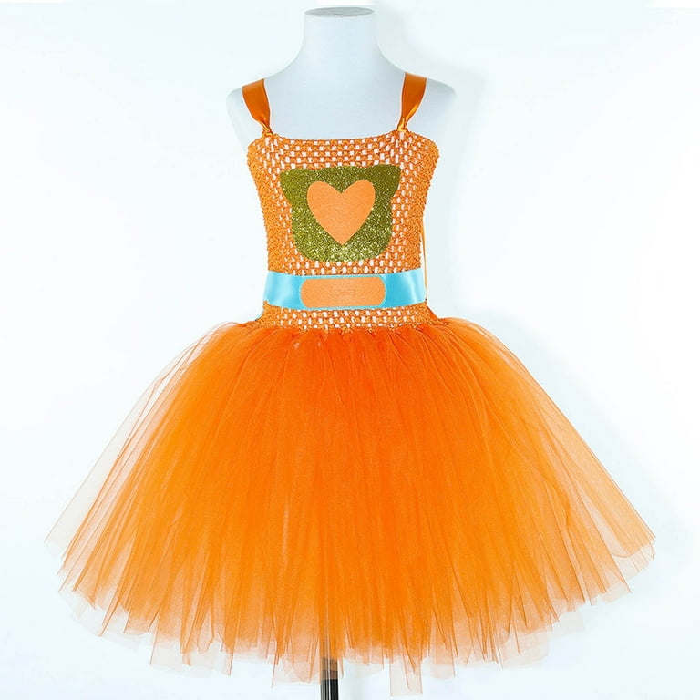 Mezzall Kids Cartoon Dress Sets for Performance Fairy Party Outfits Elegant Court Style Tutu Skirts Holiday Dailywear