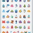 thumbnail image 4 of 35pcs-50pcs Colorful Animal Stickers Marine Life Stickers Cute Sea Creature Stickers for Laptops Phones Suitcases, 4 of 9