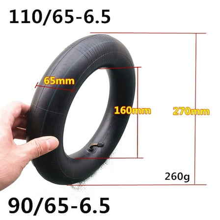 110/50-6.5 Inner Tube 11 inch 90/65-6.5 for 47/49Cc Pocket Bike Electric Scooter