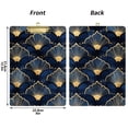 thumbnail image 5 of FORMRS Acrylic Clipboard with Low Profile Clip Standard A4 Letter Size, 12.5" x 9", Elegance Art Pattern, 5 of 8