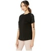 NIC+ZOE Laced-Up Top Black Onyx