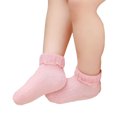 thumbnail image 4 of Kmbangi Little Girls Breathable Socks Flouncing Boneless Short Tube Socks, 4 of 6