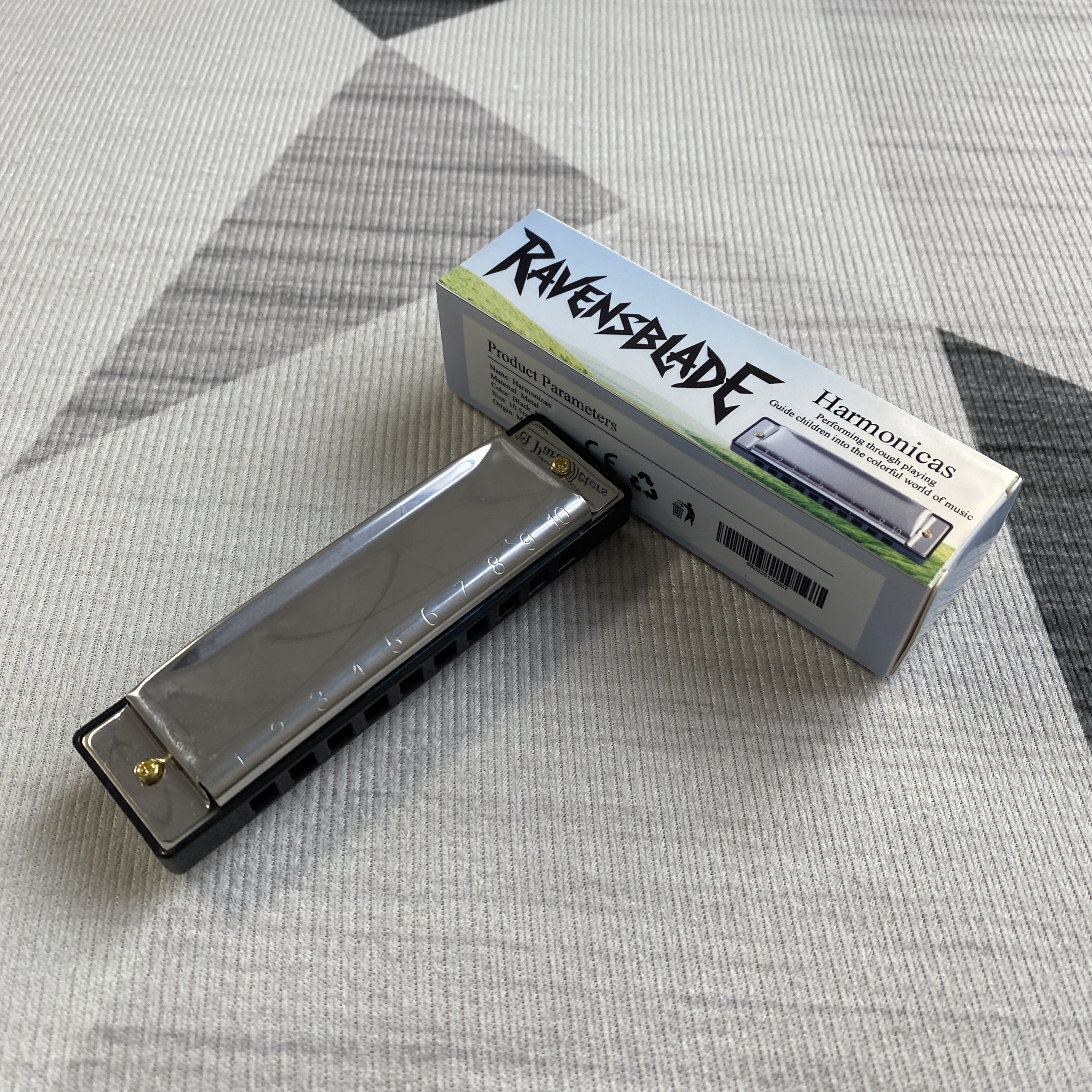 RavensBlade Harmonicas  Children's metal harmonica wind instrument