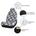 thumbnail image 6 of Pofeuu Lilies Flowers Print Automotive Car Seat Covers Flat Cloth Full Set Seat Covers,Car Seat Covers front seats for Cars Trucks and SUVs-1, 6 of 9