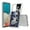 Blue Skull Tattoo, variant on AquaFlex Hybrid Slim Designed For Samsung Galaxy A53 5G Case Tranparent Clear And Skull Series