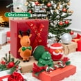thumbnail image 3 of Christmas Dog Stocking Gifts Toys Set, 2/3/4 Pcs Xmas Dogs Toys Chew Toys Assorted Santa Clause Reindeer Spherical Christmas Tree Candy Cane Shape Chewer Interactive Ball Gifts, 3 of 4