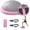 Pink, variant on 3-In-1 Balance Ball Trainer 18'' Lightweight Yoga Stability Ball With Foot Pump & Bands Design, Supports 300 Lbs, For Home Workouts & Therapy ​ Pink