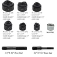 thumbnail image 3 of IBOSAD Hydraulic Knockout Hole Punch Driver Kit 1/2 to 2 inch Electrical Conduit Hole Cutter Set KO Tool Kit Metal Sheet Puncher, 3 of 5