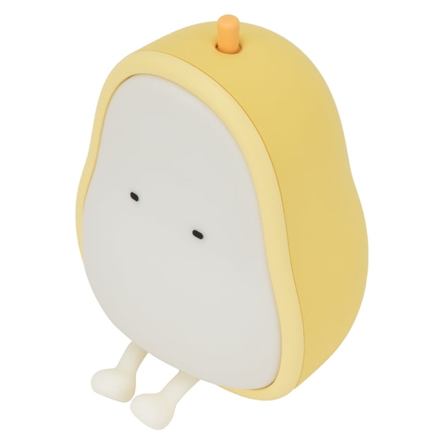 Decoraciones para dormitorio, luz de noche LED, dibujos animados, luces de noche con forma de pera, lámpara de noche para bebé, rendimiento finamente ajustado