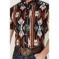 thumbnail image 3 of Rank 45 Men's 45&Reg; Calvaztec Southwestern Print Short Sleeve Button-Down - RMSP24W11-RST, 3 of 4