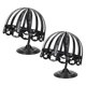 thumbnail image 3 of Hat Rack Display Stand for Caps Plastic Holder 2Pcs Black Organizer, 3 of 4