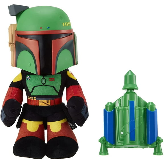 Star Wars Rocket Launching Boba Fett Feature Plush