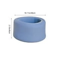 thumbnail image 3 of Neck Brace, Ergonomic Posture Corrector Cervical Collar, High-Density Foam Neck Support Pillow Adjustable Breathable Lightweight, Blue, 3 of 6
