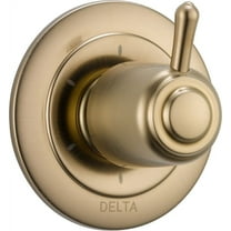 Delta 6-Setting 3-Port Diverter Trim, Champagne Bronze