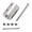 3mm to 3mm, variant on CHANCS Motor Shaft Rigid Sleeve Coupling 4mm to 3mm 100MM Long Steel Shaft Diameter 3mm Bore Rigid Coupling Set Screw Motor Accessories for DIY Parts