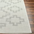 thumbnail image 4 of Hauteloom Fadil Living Room, Bedroom Area Rug - Ivory, Gray - 6'7" x 9', 4 of 11
