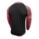 thumbnail image 5 of pstuiky manga larga de hombre, Camisa informal de manga larga raglán con botones y parches lisos para hombre camisetas de hombre s, 5 of 6