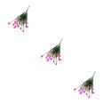 thumbnail image 1 of Becaristey 2pcs/set High Simulation Level Simulated Flowers For Home Decorations No Need To Water Every Day Plastic Plastic Flowers rose 3Set, 1 of 6