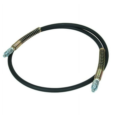 Porto-Power B65593 - 3/8" Id, 6' Hose With Male (B65581) Half Coupler, 3/8" Nptf Connection