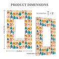 thumbnail image 3 of KLL Small Animals with Knit Hat Pattern Pattern Electrical Outlet Covers, 3" x 5" 1 Pack Electric Receptacle Plug Covers for Decorator Receptacle Outlet & Switch-Style U, 3 of 6