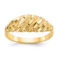 thumbnail image 1 of 14k Yellow Gold Dome Ring, 1 of 9