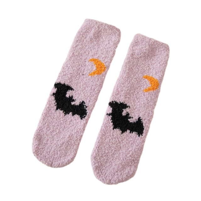 Calcetines suaves Con agarre tipo pantuflas Yuyangstore para mujer Rosa