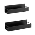 thumbnail image 1 of Kitchen Rack Organizer for Refrigerator Storage Shelf with Paper Towel Holder Metal Space Saving Design, 1 of 9