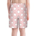 thumbnail image 4 of Wukai Cute Rabbit Print Teen Beach Trunks with Compression Liner Swimsuit Quick Dry Beach Sports Shorts with Pocket - X-Large, 4 of 8