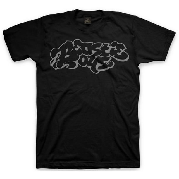 Kings Road Merch Beastie Boys Graffiti Logo Apparel TShirt Black