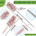 thumbnail image 2 of 4Pcs Reusable Microfiber dusters Refills Microfiber Duster for Cleaning extendable Pole Duster Washable Damp Duster Bendable Dry Dusters with Extension Handle Pole Supplies, 2 of 6