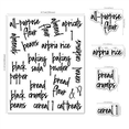 thumbnail image 5 of 336PCS Pantry Label Printed Home Containers Jars Bottles Tags Waterproof Transparent Self-Adhesive Food Label Stickers, 5 of 5
