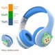 thumbnail image 3 of Riwbox CB-7S Auriculares Bluetooth para niños, luz LED, volumen seguro limitado de 74/85/95 dB, tarjeta TF, tiempo de reproducción de 50 horas, auriculares inalámbricos Bluetooth V5.3 con micrófono y, 3 of 5