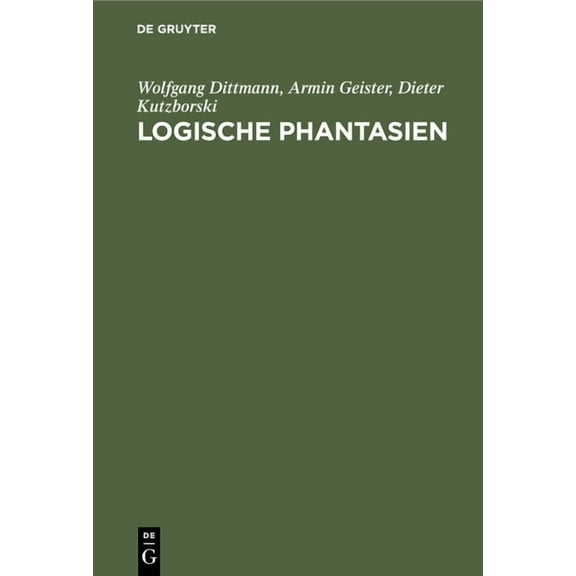 Logische Phantasien, (Hardcover)