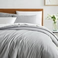 thumbnail image 4 of Snug Oversized Microfiber 3-Piece Duvet Cover Set by Southshore Fine Linens, 4 of 6