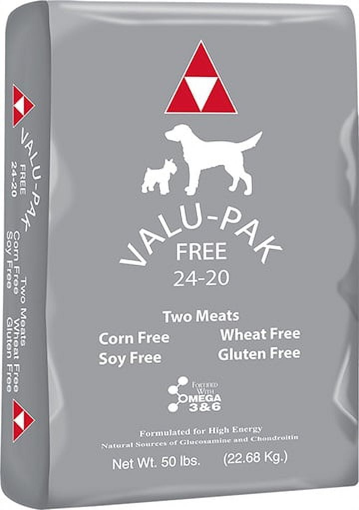 Valu-Pak 24-20 High Energy Dog Food, Red Bag, 50LB - Walmart.com