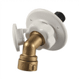 RV City Water Fill Inlet Flange Brass with Hose Elbow Check Valve