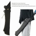 thumbnail image 4 of Archery  Quiver, 20 Arrows Lightweight Holding Leather Archery  Holder For Field Practice Hunting Targeting, 4 of 8