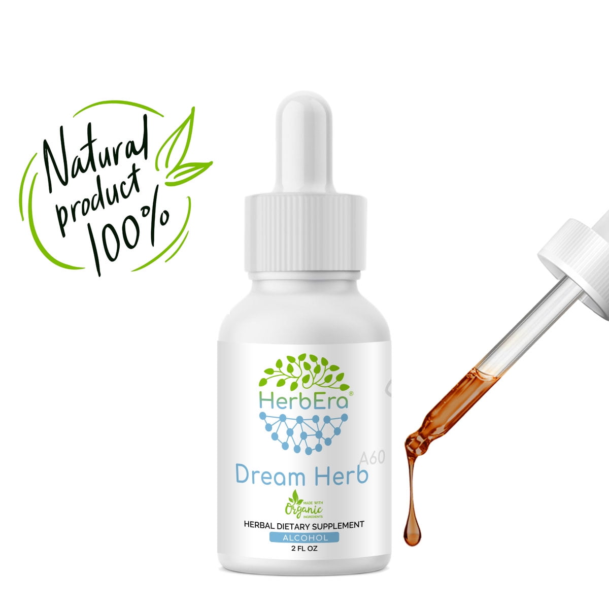 Dream Herb Alcohol Herbal Extract Tincture Wildcrafted Dream Herb