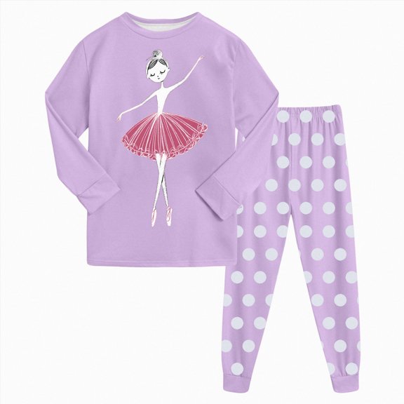 JUMEYU Pjs Kids Girls Kids & Toddler Girls Boys Pajamas 2 Piece Pjs Set Sleepwear Size 7-8 (Purple,7-8 Years)