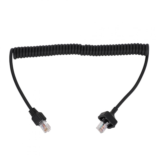 Cable de repuesto para micrófono de mano, micrófono de altavoz de 8 pines, apto para Kenwood TK-863 KMC-30
