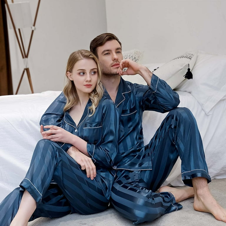 Perfect for Any Occasion Petite Pajamas for Women Cold Stretch Night Gown Set Wear Set for Couples Perfect Pajama Cotton for Relaxing at Home Women S Pajamas Set Or A Night Out
