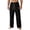 Black, variant on Baggy Sweatpants Men Elastic Waist Wide Leg Pants Drawstring Workout Casual Joggers with Pockets
